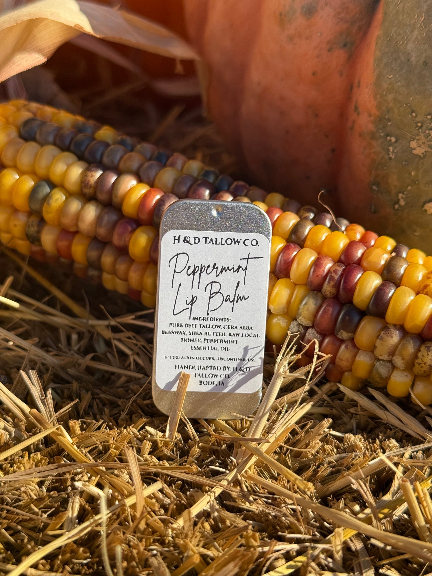 Peppermint Beef Tallow Lip Balm