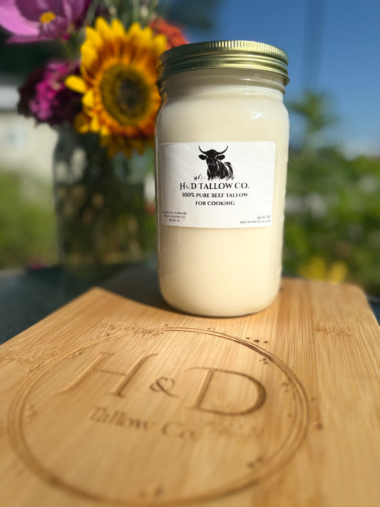 100% Pure Beef Cooking Tallow