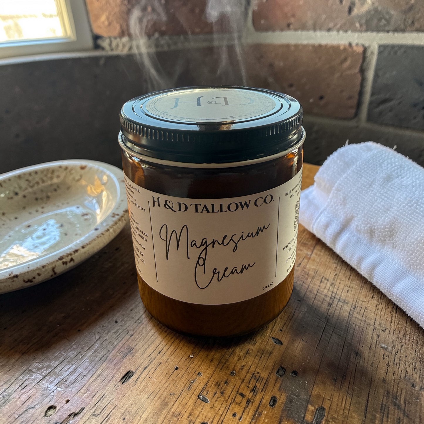 Magnesium Beef Tallow Cream