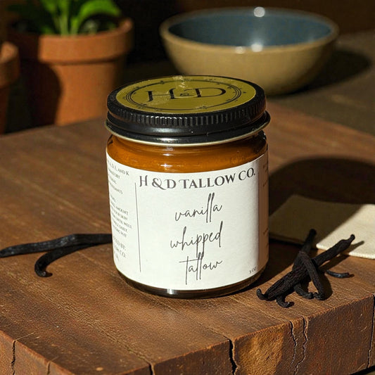Vanilla Whipped Beef Tallow