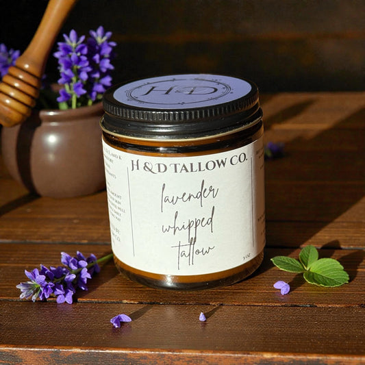 Lavender Whipped Beef Tallow