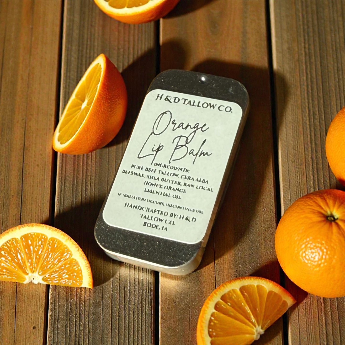 Orange Beef Tallow Lip Balm